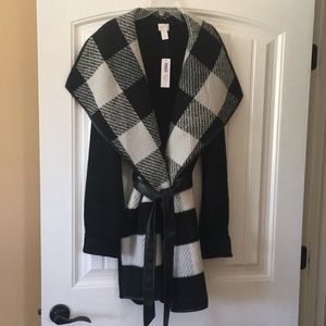 Lightweight sweater jacket